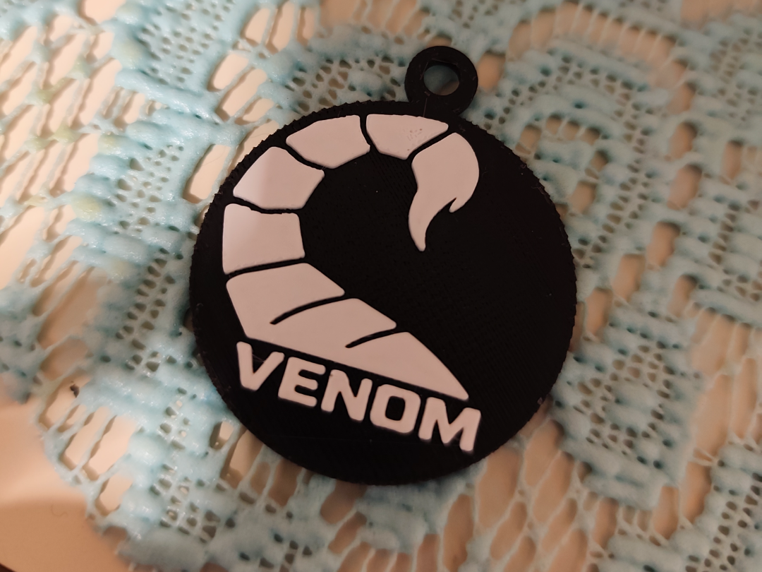 Chaveiro Venom ( Labareda_3d)
