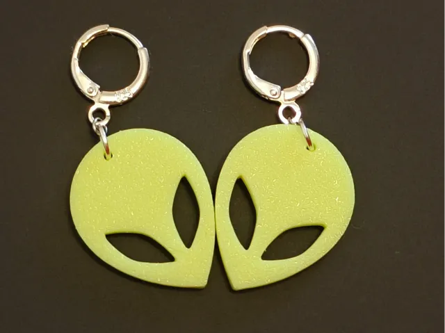 Alien Earrings