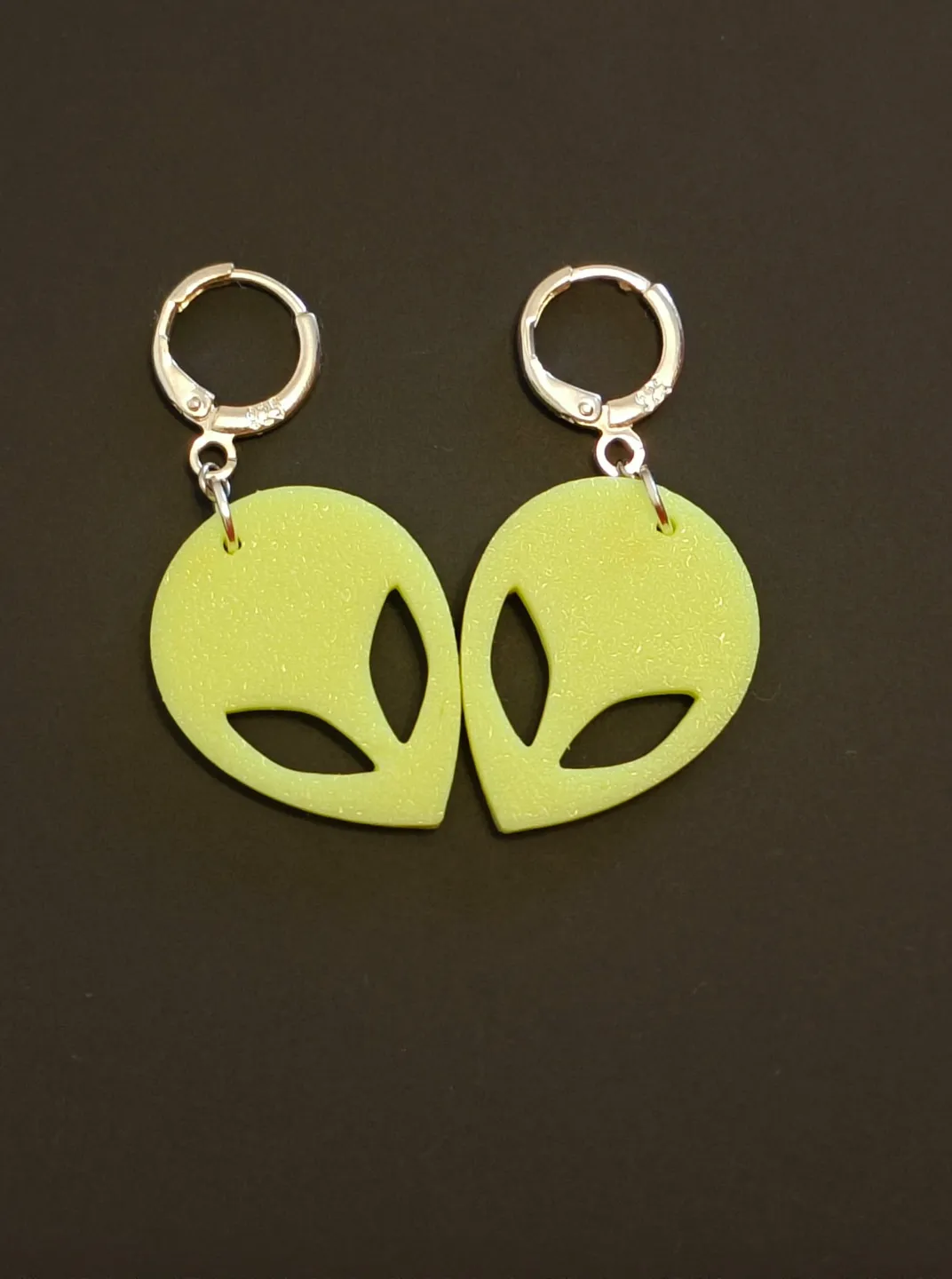 Alien Earrings view 2