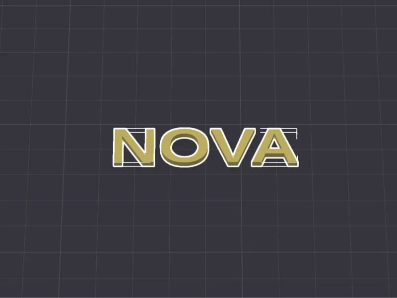 NOVA Schriftzug