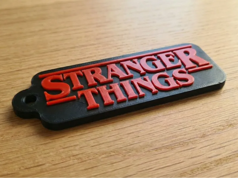Stranger Things keychain