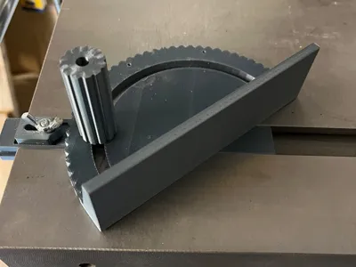 Angle stop for Record Power Sabre 350
