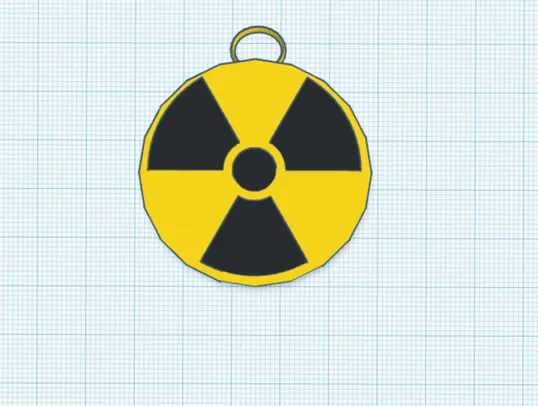 Nuclear Keychain