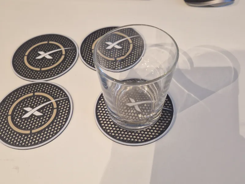 SpaceX  coaster Landing Pad lightweight multicolor