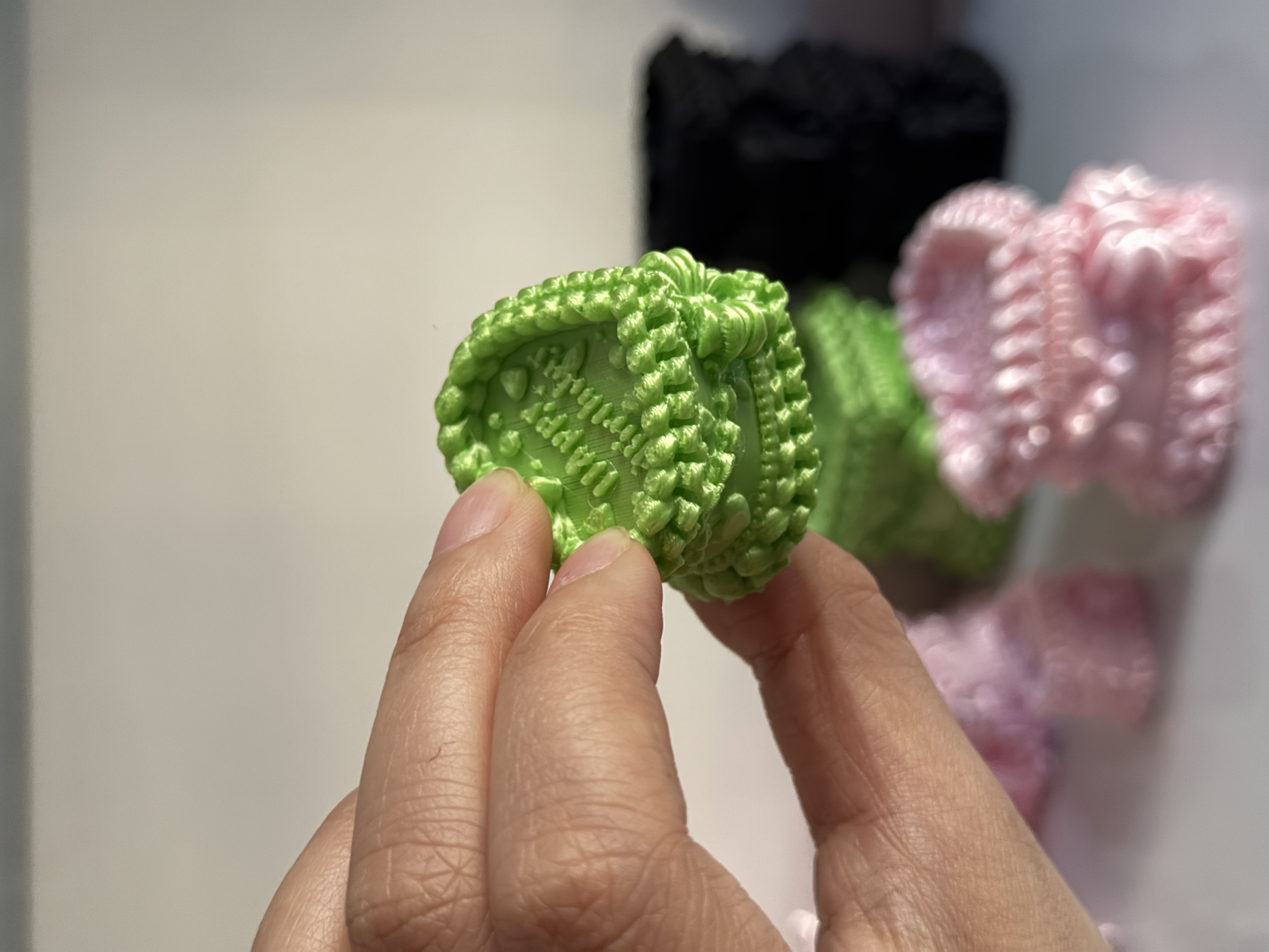 Miniatura 2 do modelo 3D 复古爱心裱花蛋糕收纳盒 Heart Cake Case /Box