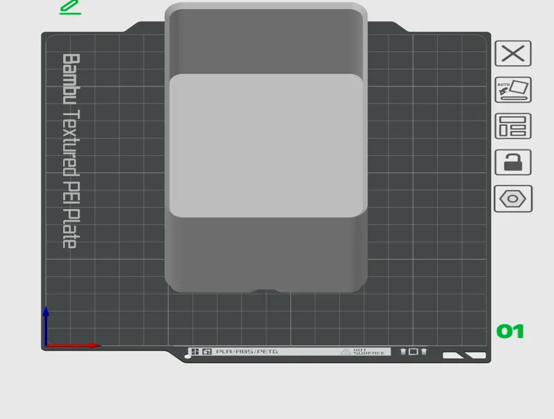 Gridfinity Bin 2x3x6