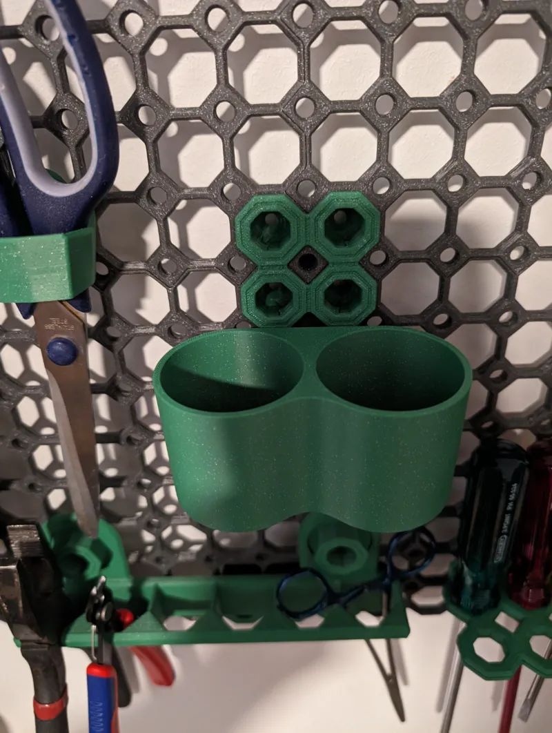 Multiboard 2x 45mm hole IPA bottle holder