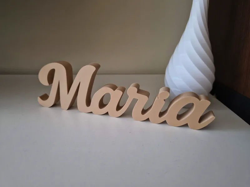 Maria name decoration