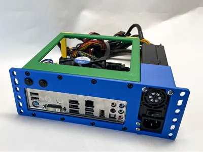 2U 10 Inch Rackmount Mini-ITX + Flex ATX Enclosure