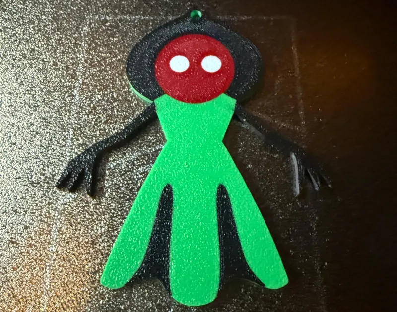 Flatwoods Monster Keychain