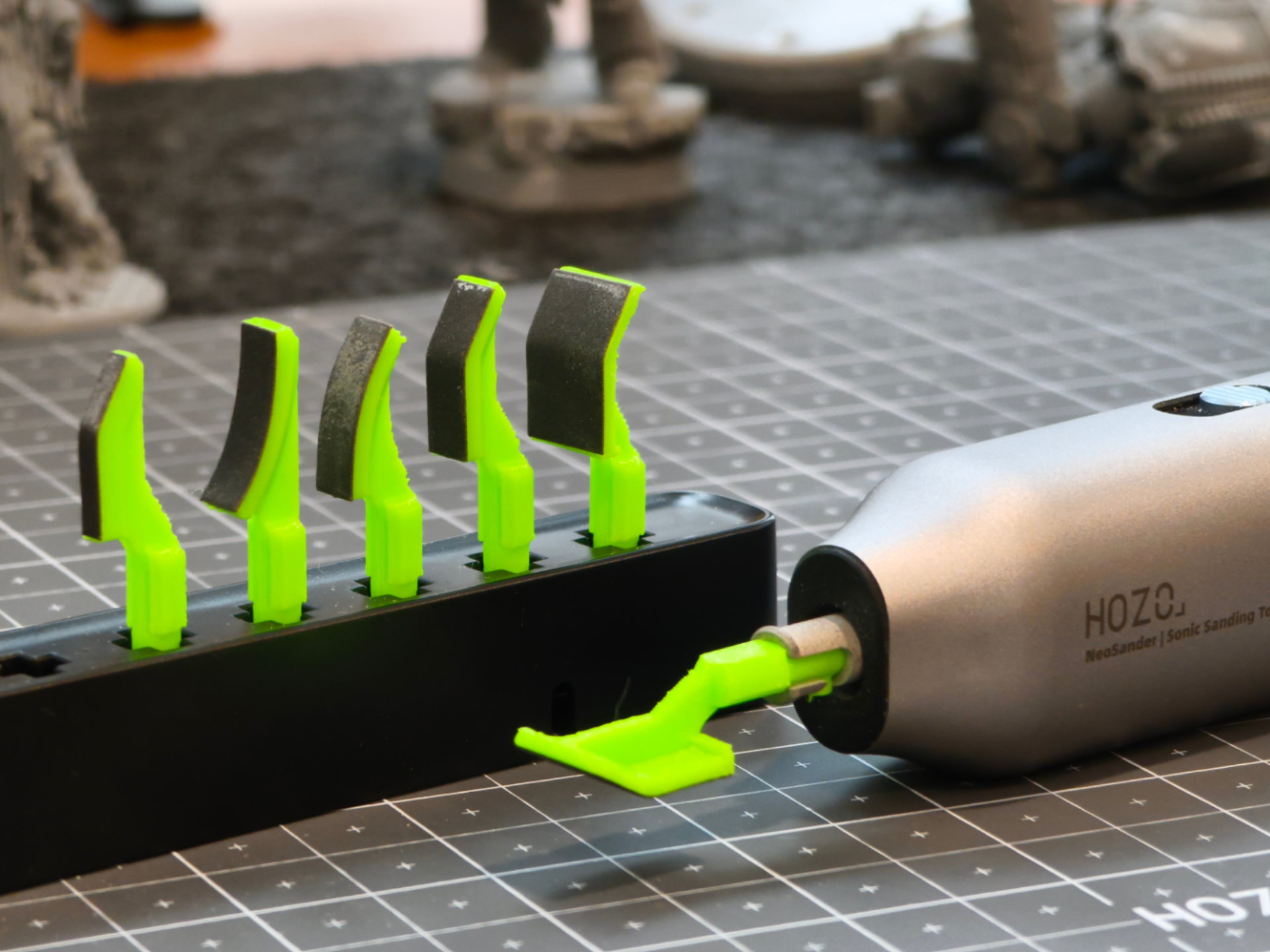 HOZO NeoSander 68D TPU Angled Sanding Head ×5