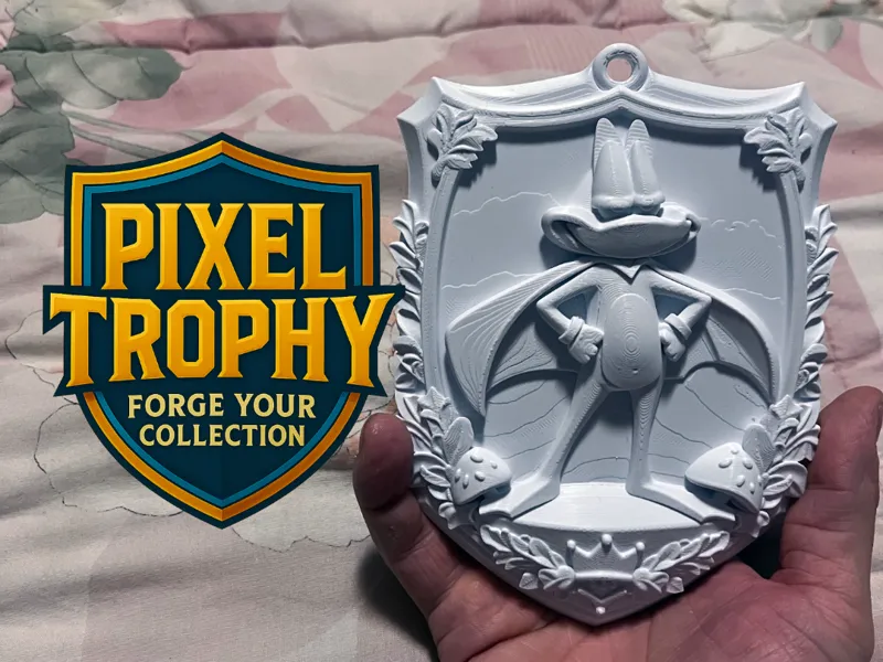Pixel Trophy - Superfrog