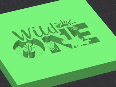 Wild One First birthday One Cookie cutter