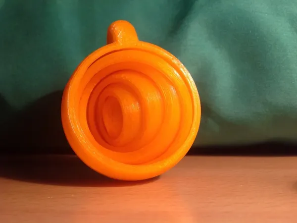 Porte-clés gyroscope fidget
