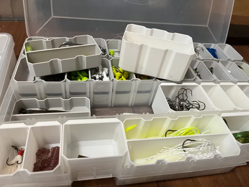 Bass Pro Shops 370 tackle tray inserts - half high