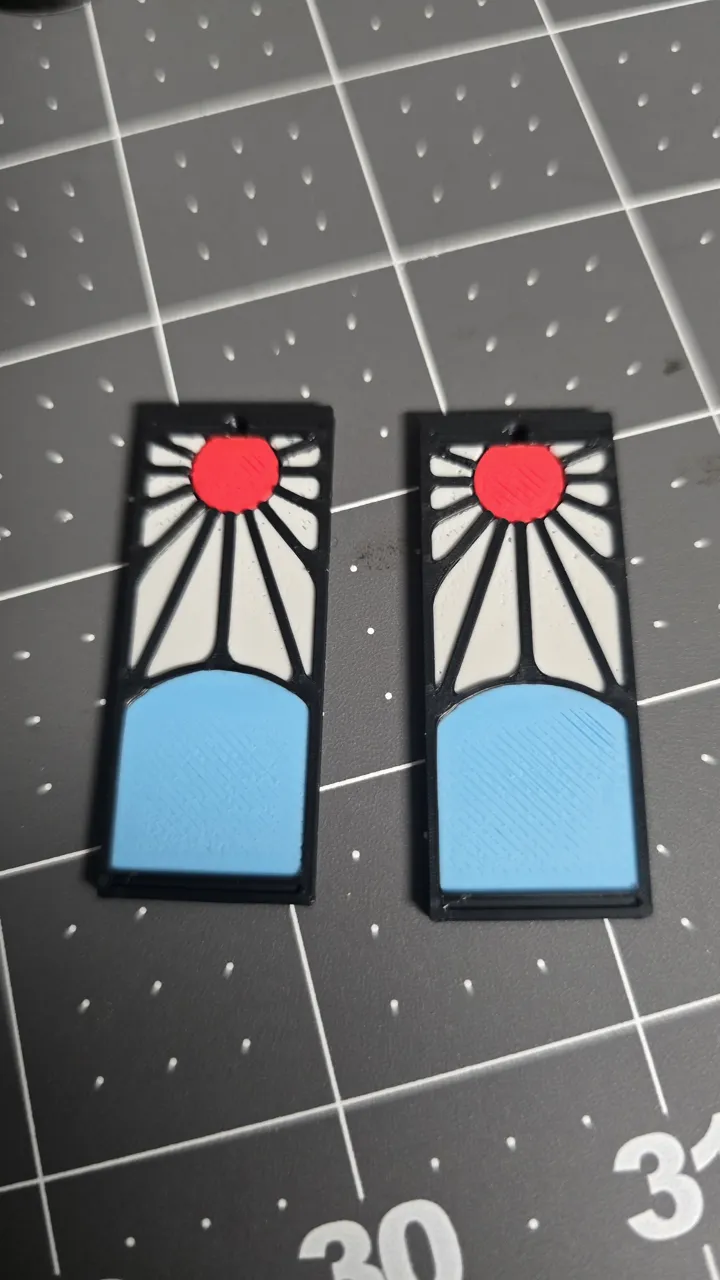 Demon Slayer Hanafuda Earrings view 4