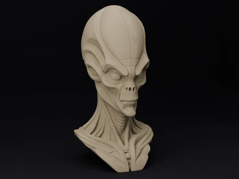 Alien Bust 1