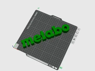 Metabo Schriftzug
