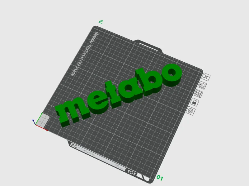 Metabo Schriftzug