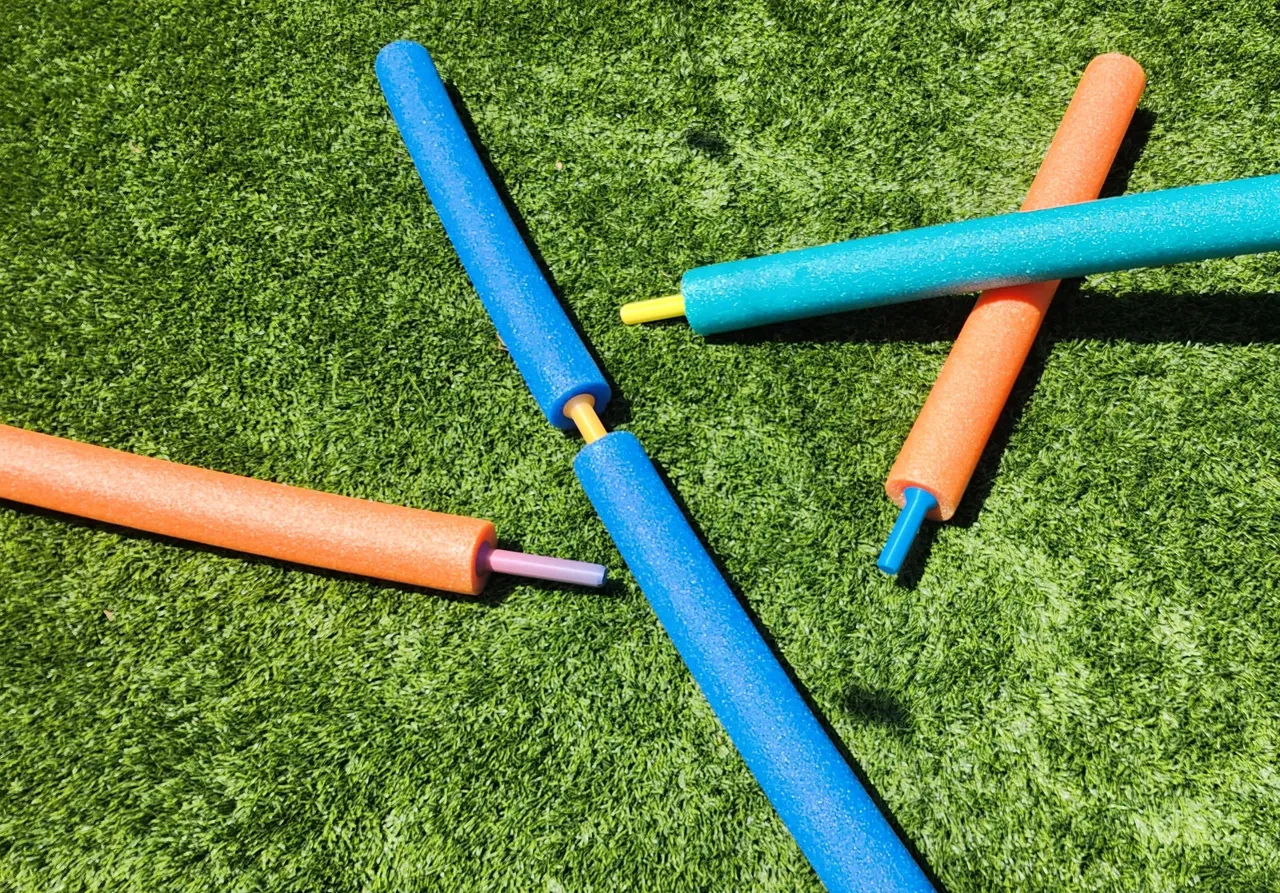 Pool Noodle Sword Handles - No Supports view 3