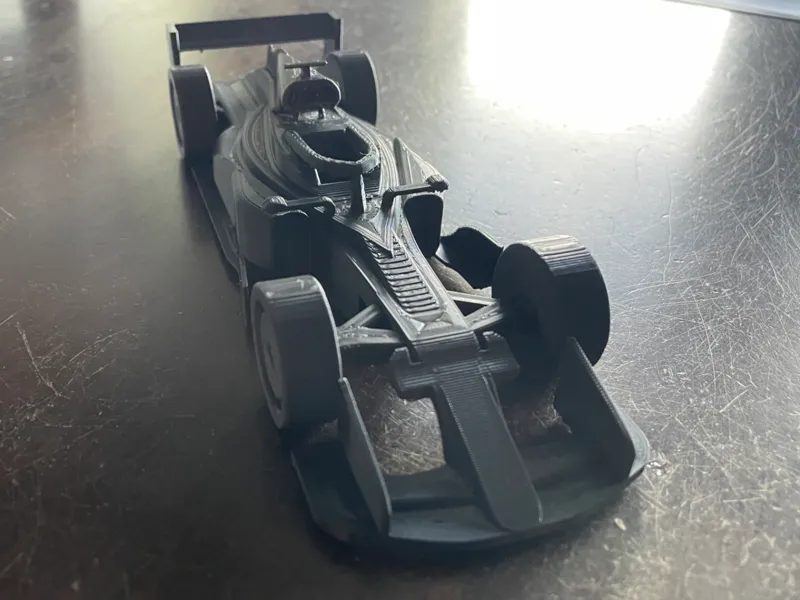 Mini F1 Simple Model (7 and 1/8" length)
