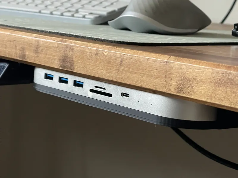 Satechi Hub Under-Desk Bracket Mac Mini M1
