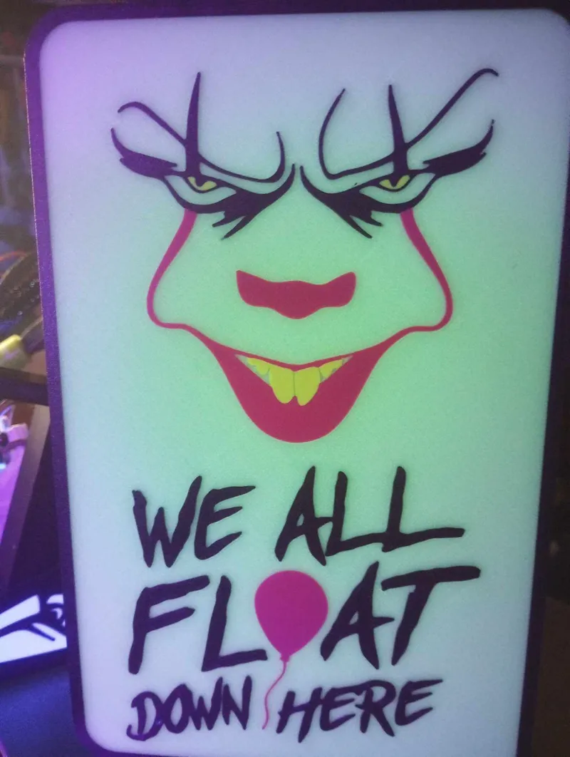 Pennywise float down here
