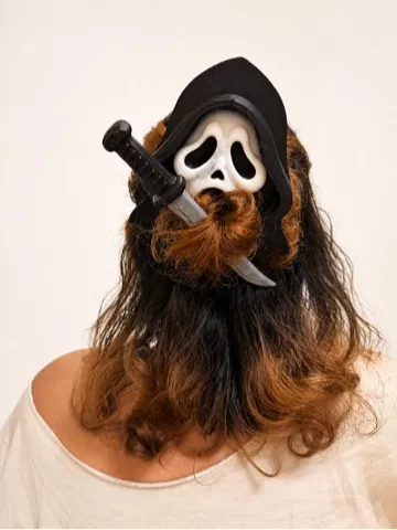 Adorno temático: Ghost face hair pin set — vista de referencia 2