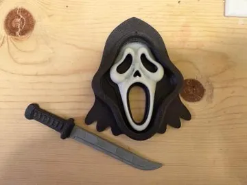 Adorno temático: Ghost face hair pin set — vista de referencia 4