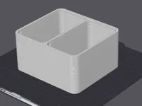 Teebeutelspender 2-Fächer-Organizer Clean