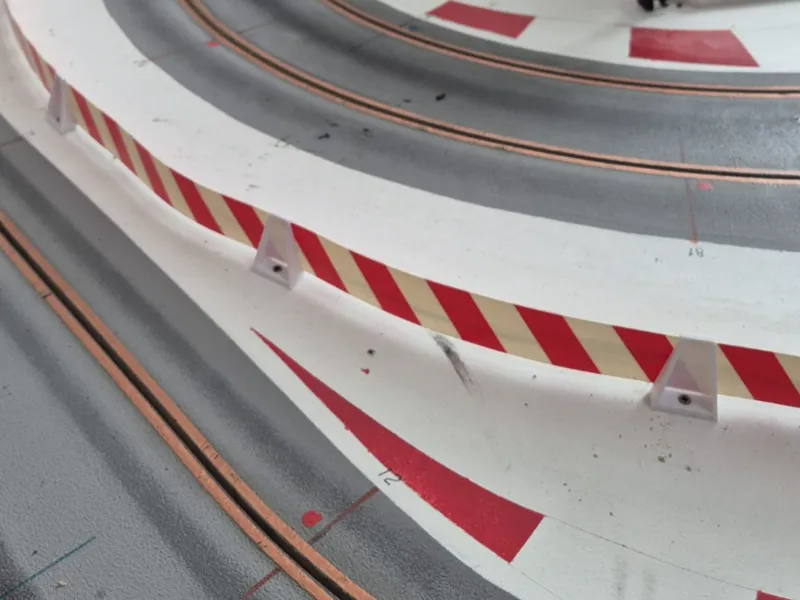 carrera guardrail screw-on holder