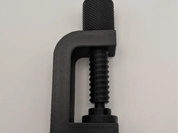 2 inch String C - Clamp,  Textured Knob Clamp
