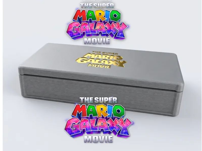 Caja para monedas de Mario Galaxy La Pelicula