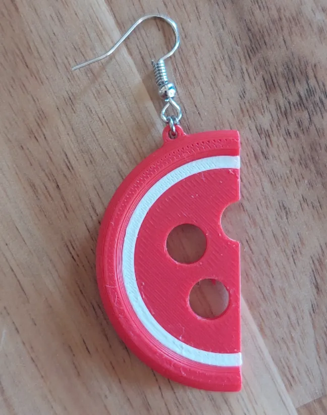 Button Earring