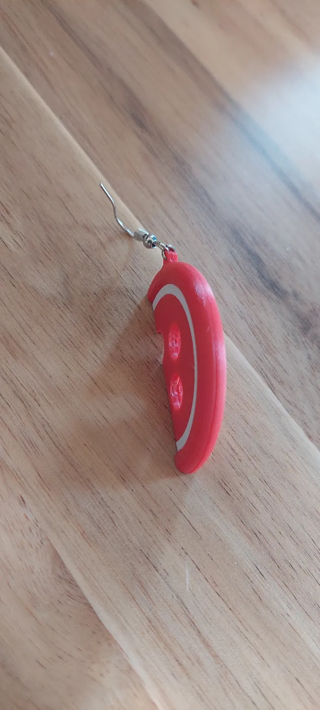 Button Earring view 3