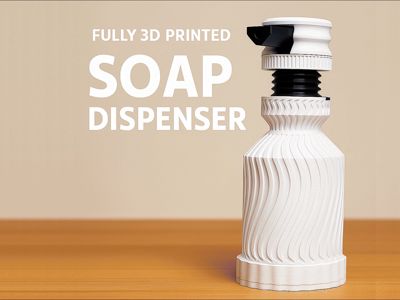 Soap dispenser - No Hardware