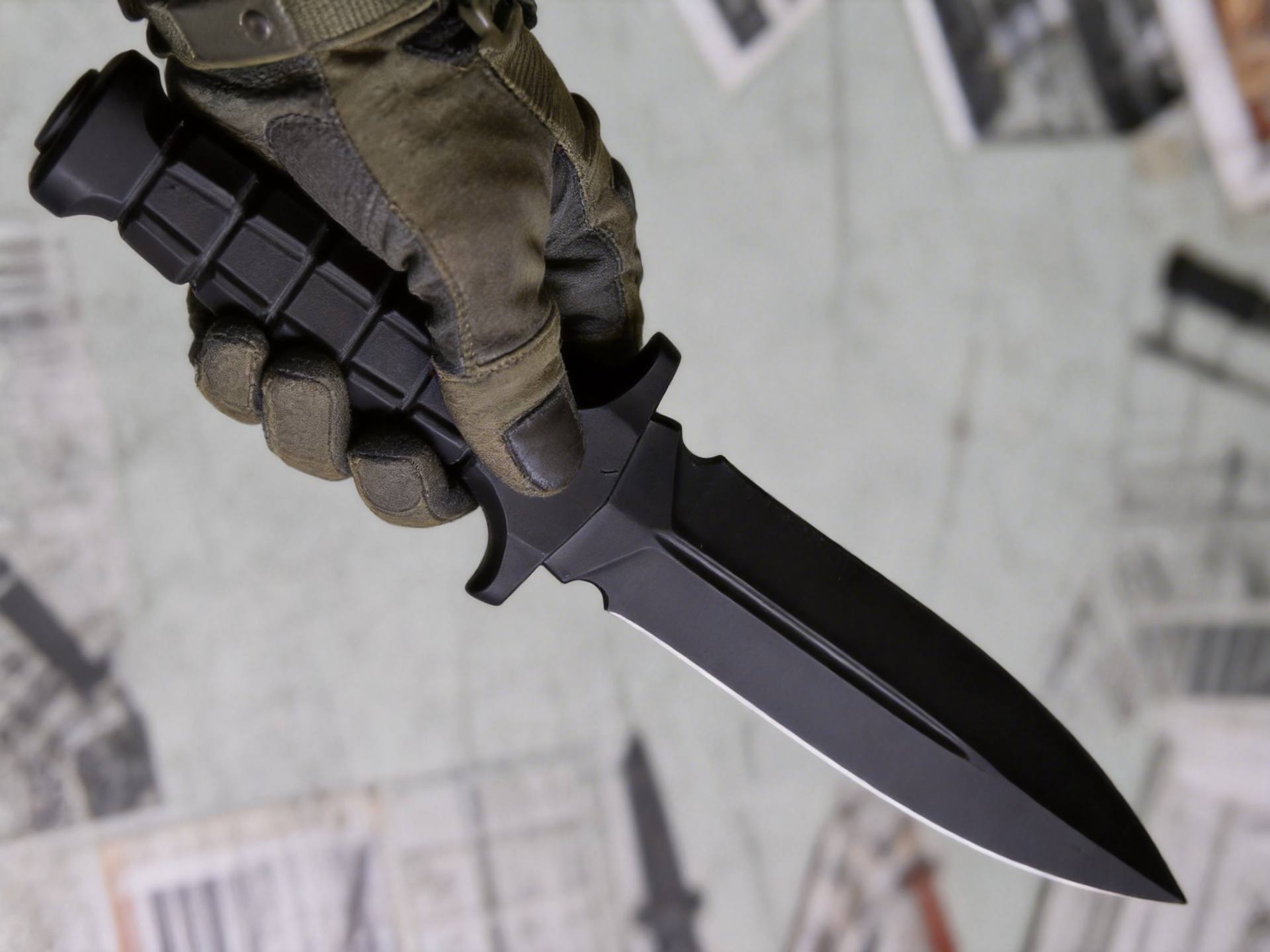 Domain-Breaking Tactical Combat Dagger