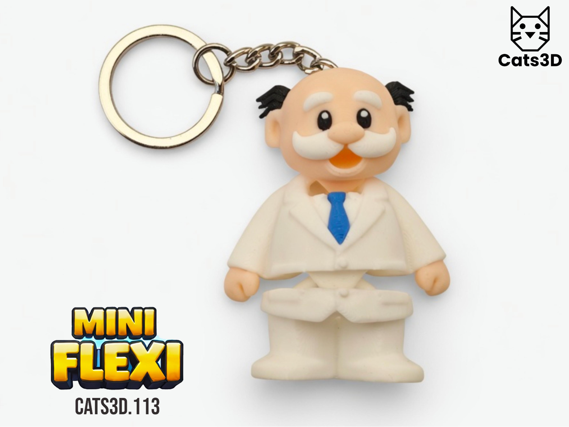 Dr Simi– Mini Flexi Articulated Keychain