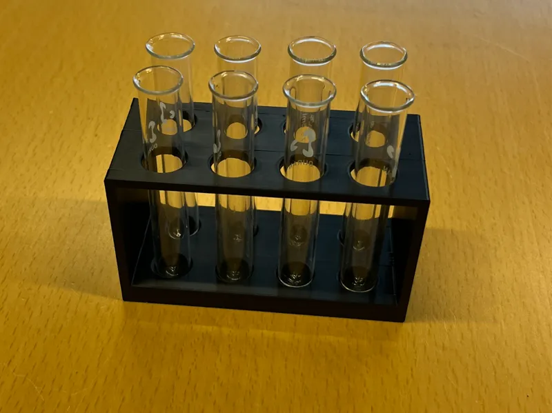 Small test tube rack - 8pcs