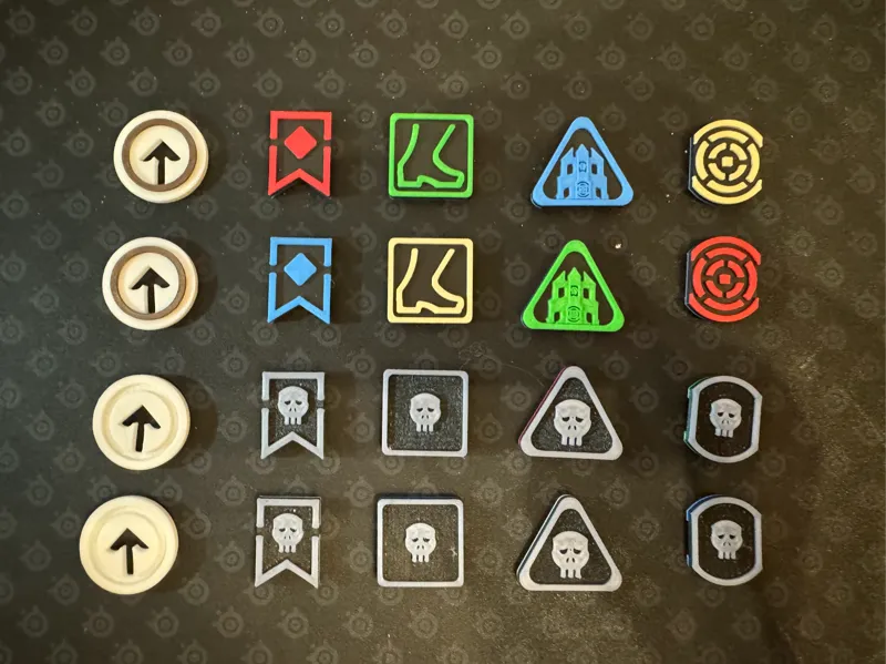 Return to Dark Tower - Additional Tokens
