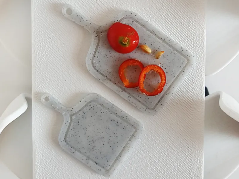 Miniature Cutting Boards 1/12 Scale