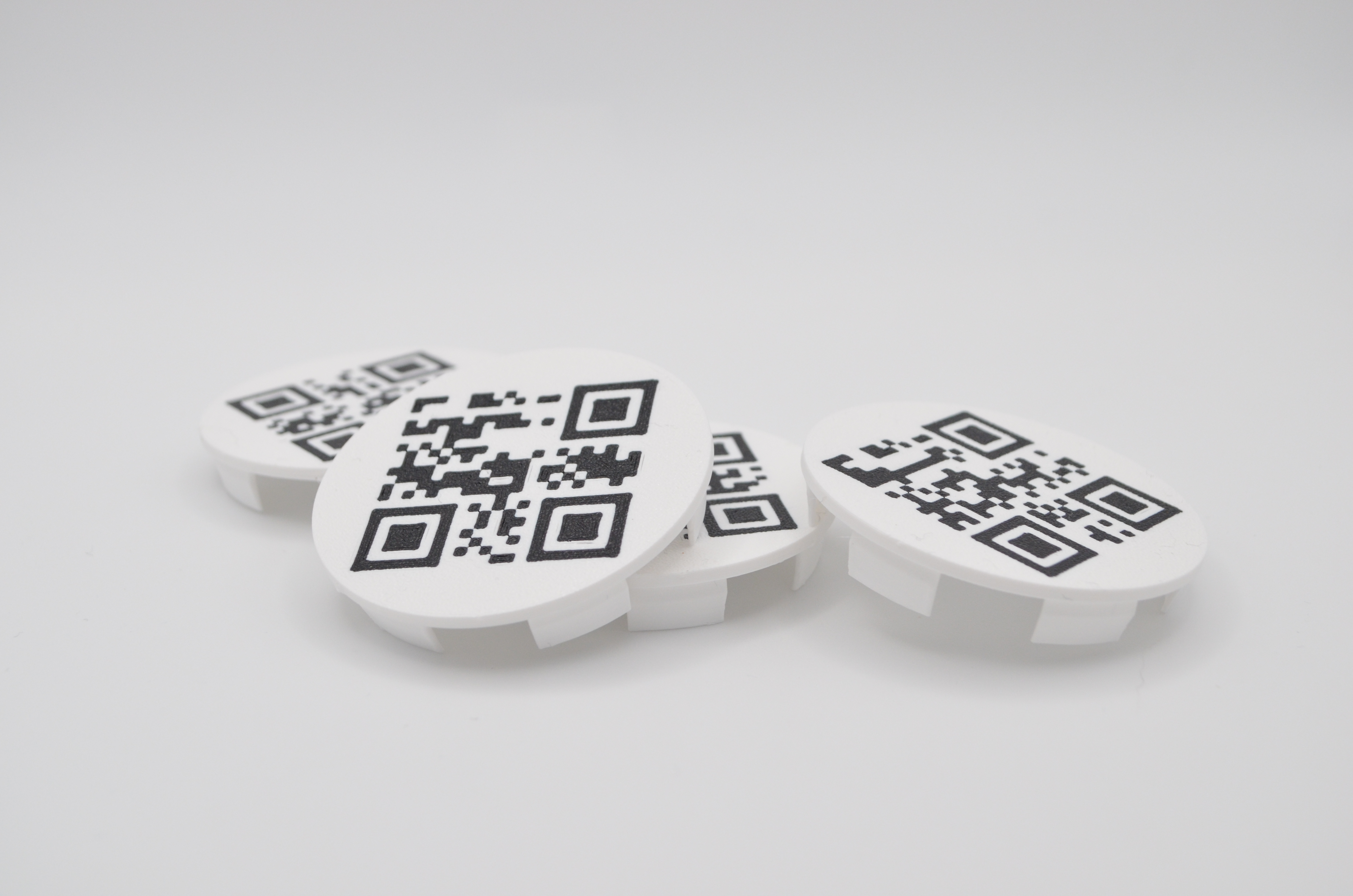 QR-Code insets for Sunlu / Bambu Spools - Free 3D Print Model