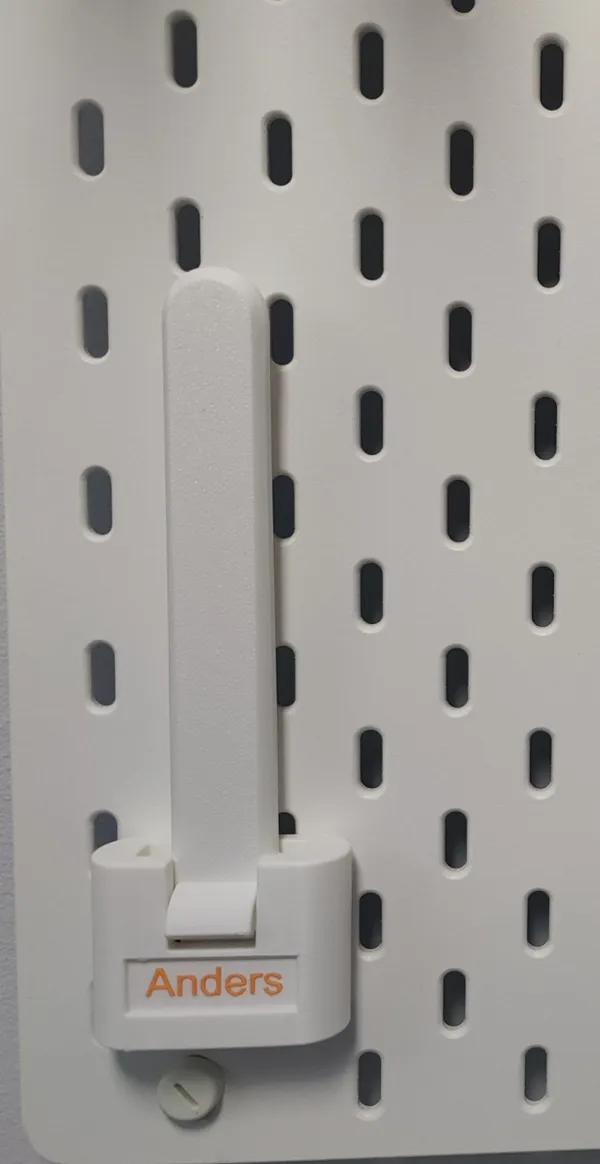 Support de spatule pour panneau Ikea Skådis