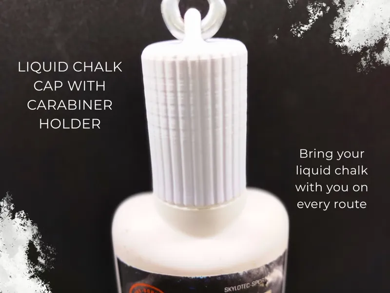 Liquid Chalk Cap with Carabiner Hole