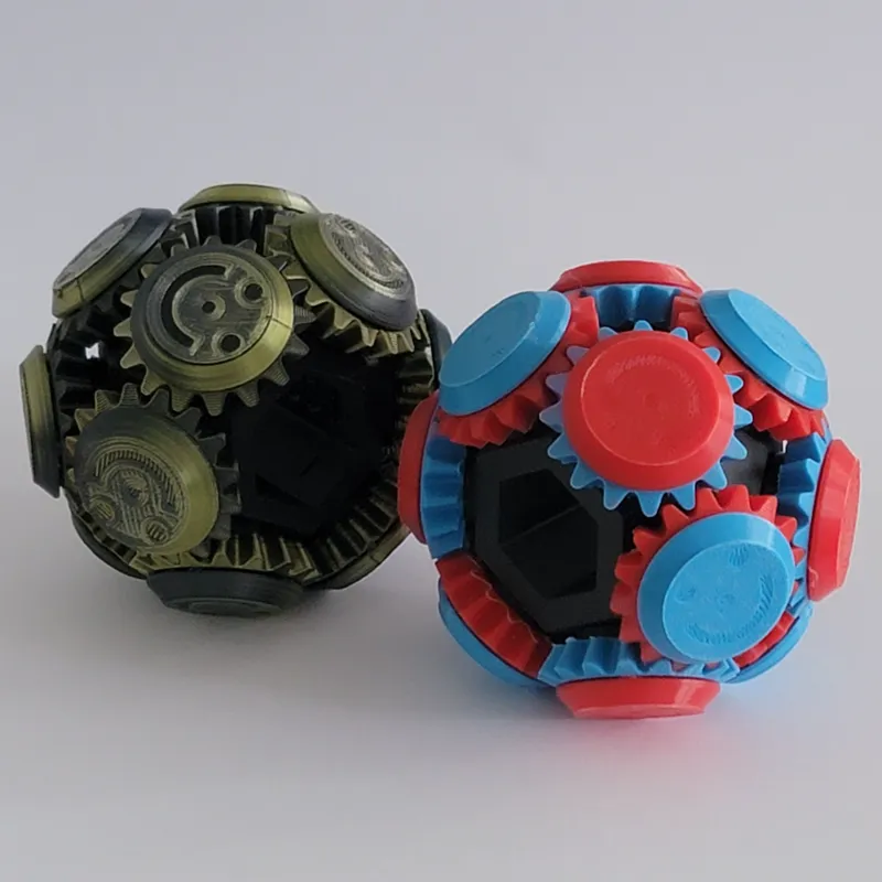 hYPER Fidget Toy - Beveled gear fidget spinner
