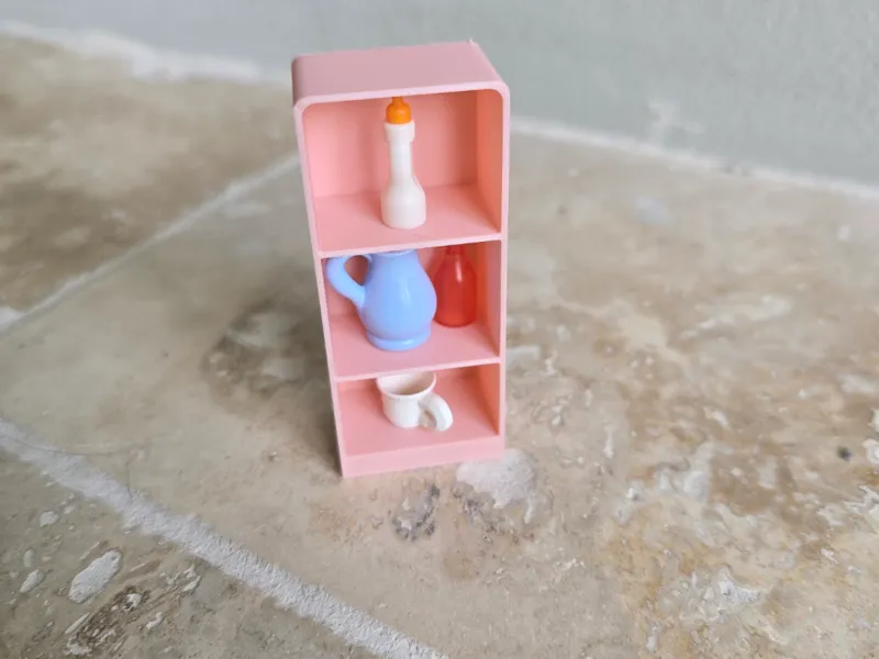 Étagère miniature pour accessoires Playmobil