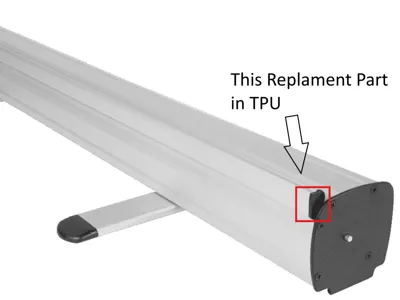 Pullup poster Roller, Replacement Caps