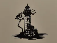 Décoration murale phare — photo 2