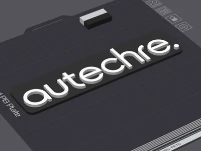 autechre logo plaque/sign