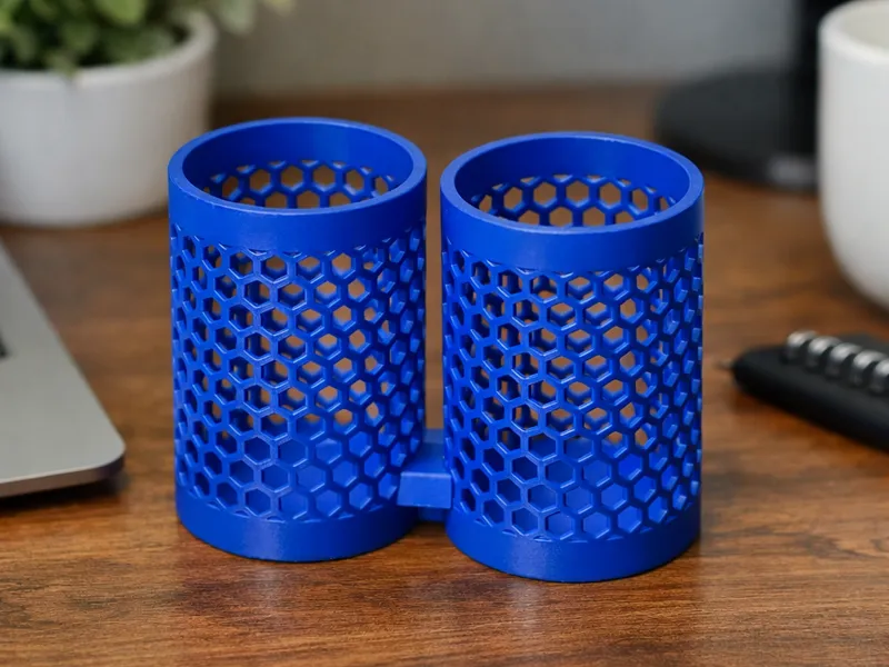 Dual Glue Desk Tidy